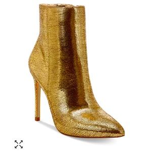 Sam Edelman Wrenley Bootie Heel Gold Mine. New - never worn. Size 9.5.